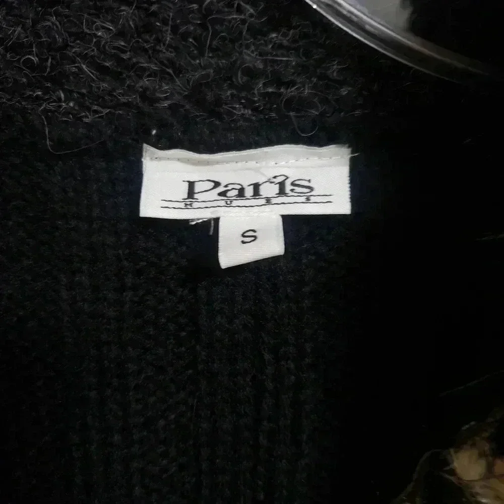 Paris Front Button Sweater Cardigan